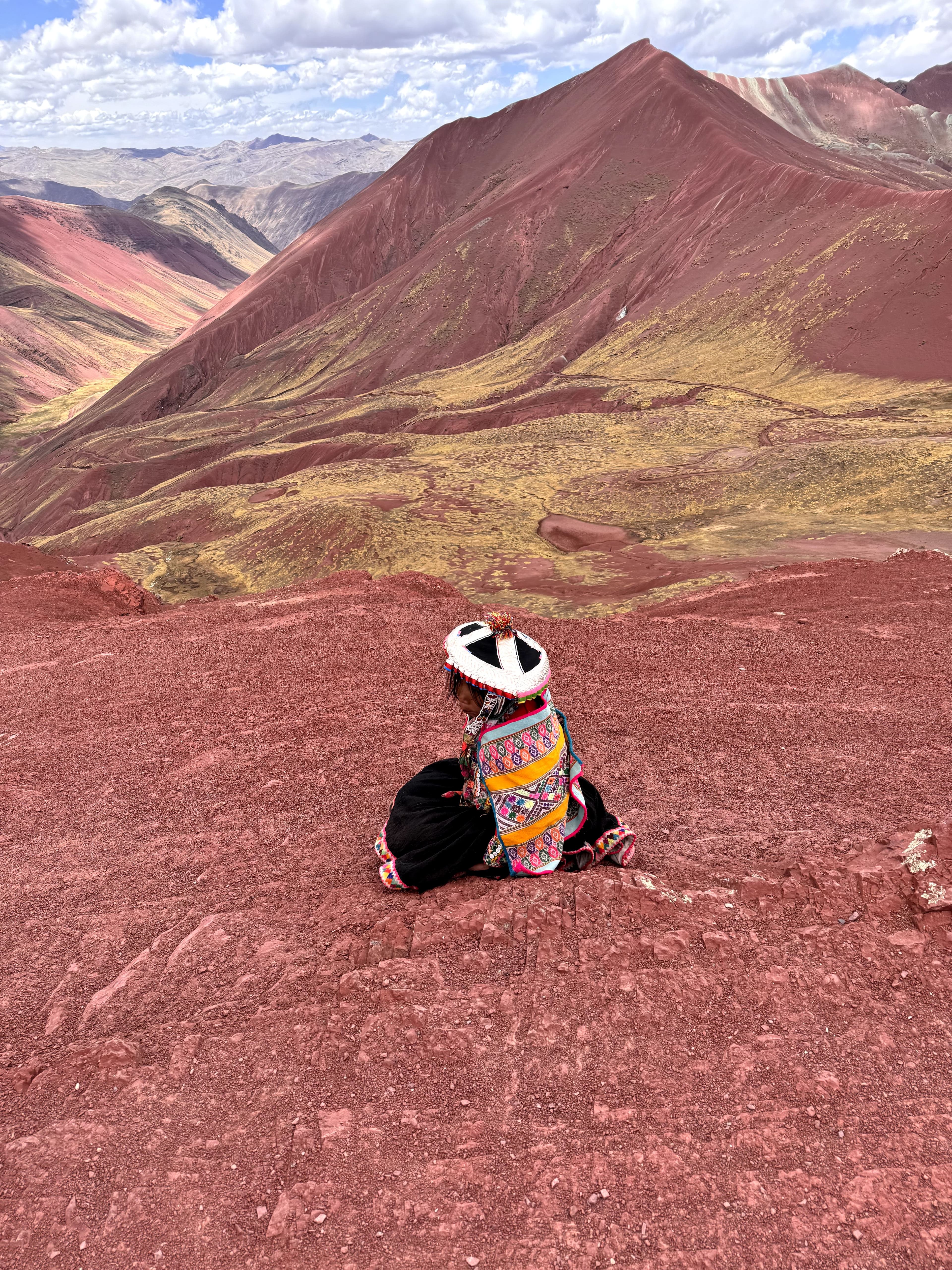 Montagne aux sept couleurs et vallée rouge, photo 1